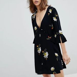 Free People Time On My Side Mini Tea Dress